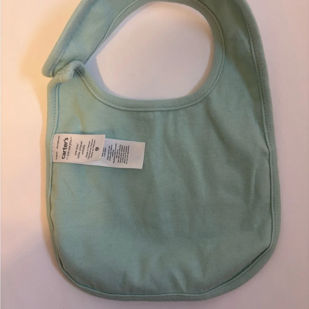 Carters Holiday Baby Bibs Thanksgiving Christmas Easter Halloween drool bib OS